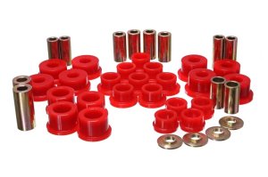 Mazda Miata Control Arm Bushing Set - Rear - Energy Suspension - Performance Polyurethane - Red - `06-`14